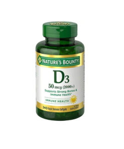 ویتامین D3 نیچرز بونتی (240عددی) | VITAMIN D3 NATURES BOUNTY