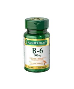 ویتامین ب 6 نیچرز بونتی (100عددی) | Nature’s Bounty Vitamin B 6