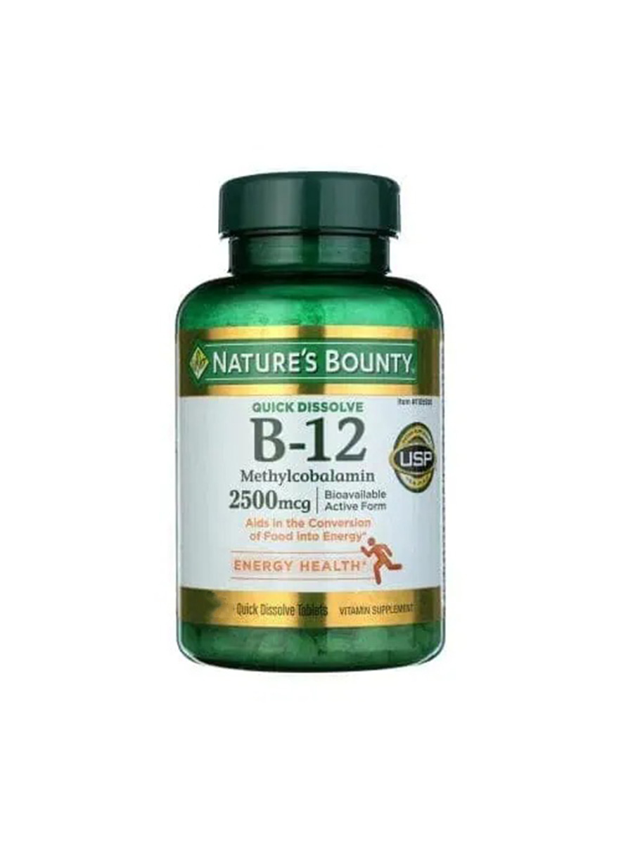 ویتامین ب12 نیچرز بونتی (300عددی) | Nature’s Bounty Vitamin B12
