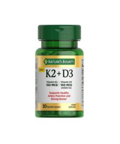 ویتامین دی3 و کا2 نیچرز بونتی (30عددی) | Nature’s Bounty D3 K2