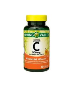 ویتامین سی جویدنی اسپرینگ والی (60عددی) | Spring Valley Chewable Vitamin C