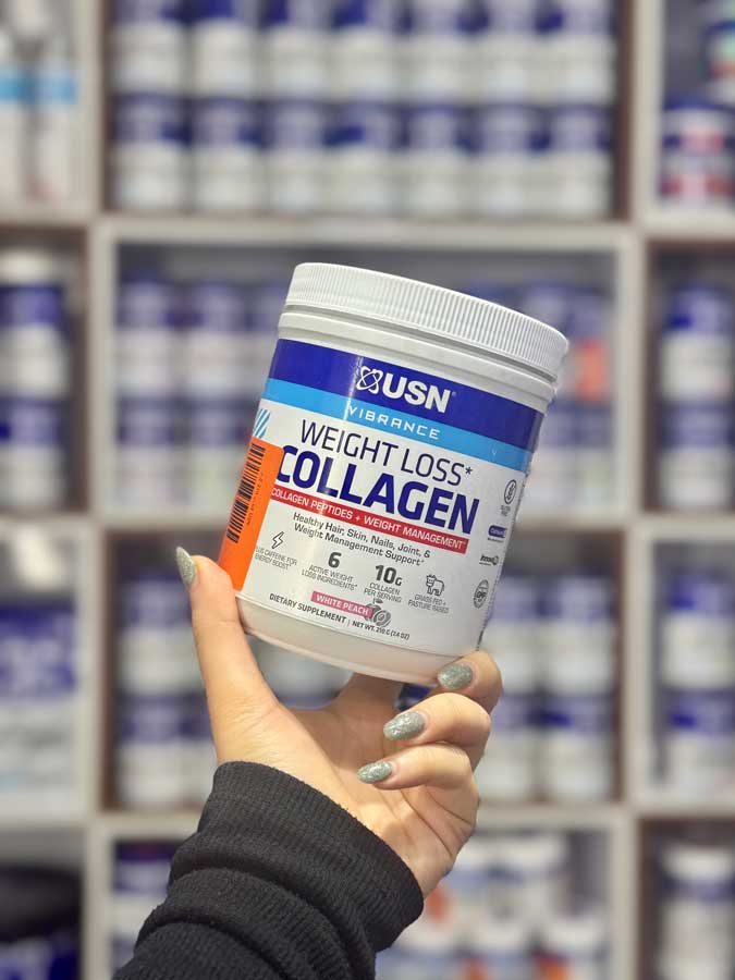 پودر رژیمی کلاژن یو اس ان (چربیسوز) | USN Diet Collagen (Fat Burner & Skin Support) پودر رژیمی کلاژن یو اس ان (چربیسوز) | USN Diet Collagen (Fat Burner & Skin Support)