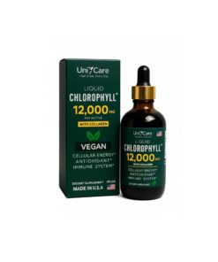 کلروفیل مایع با کلاژن یونی کر (12000MG) | UNI CARE Liquid Chlorophyll + Collagen