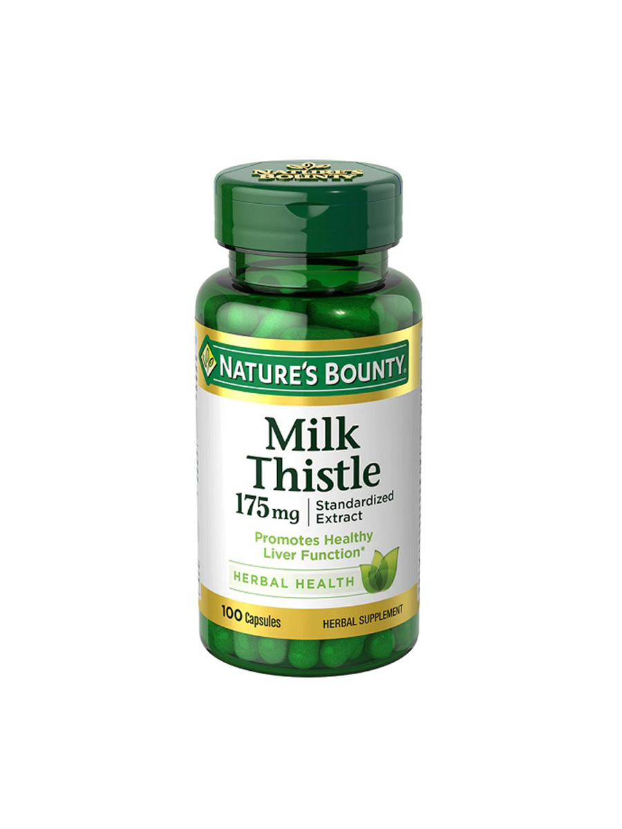 کپسول خار مریم 175 میلی گرم نیچرز بونتی (100عددی) | NATURE’S BOUNTY MILK THISTLE 175MG