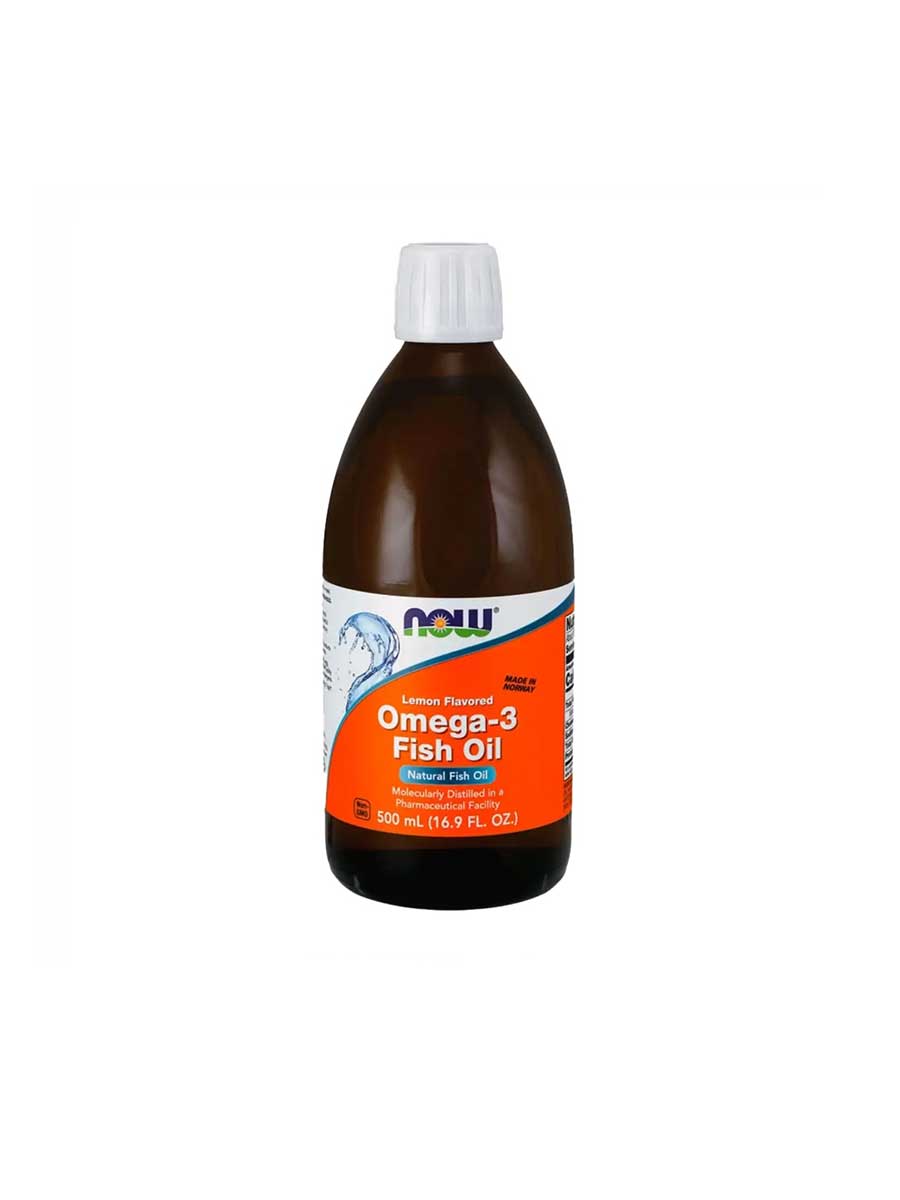 روغن ماهی امگا ۳ مایع ناو فودز (500ML) | NOW FOOD LIQUDE OMEGA 3