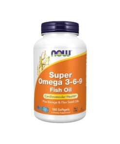 سوپر امگا 3 6 9 ناو فودز (180عددی) | NOW Super Omega 3 6 9 Fish Oil
