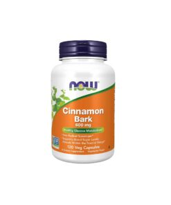 سینامون بارک عصاره پوست درخت دارچین ناو (120عددی) | NOW Cinnamon Bark 600mg
