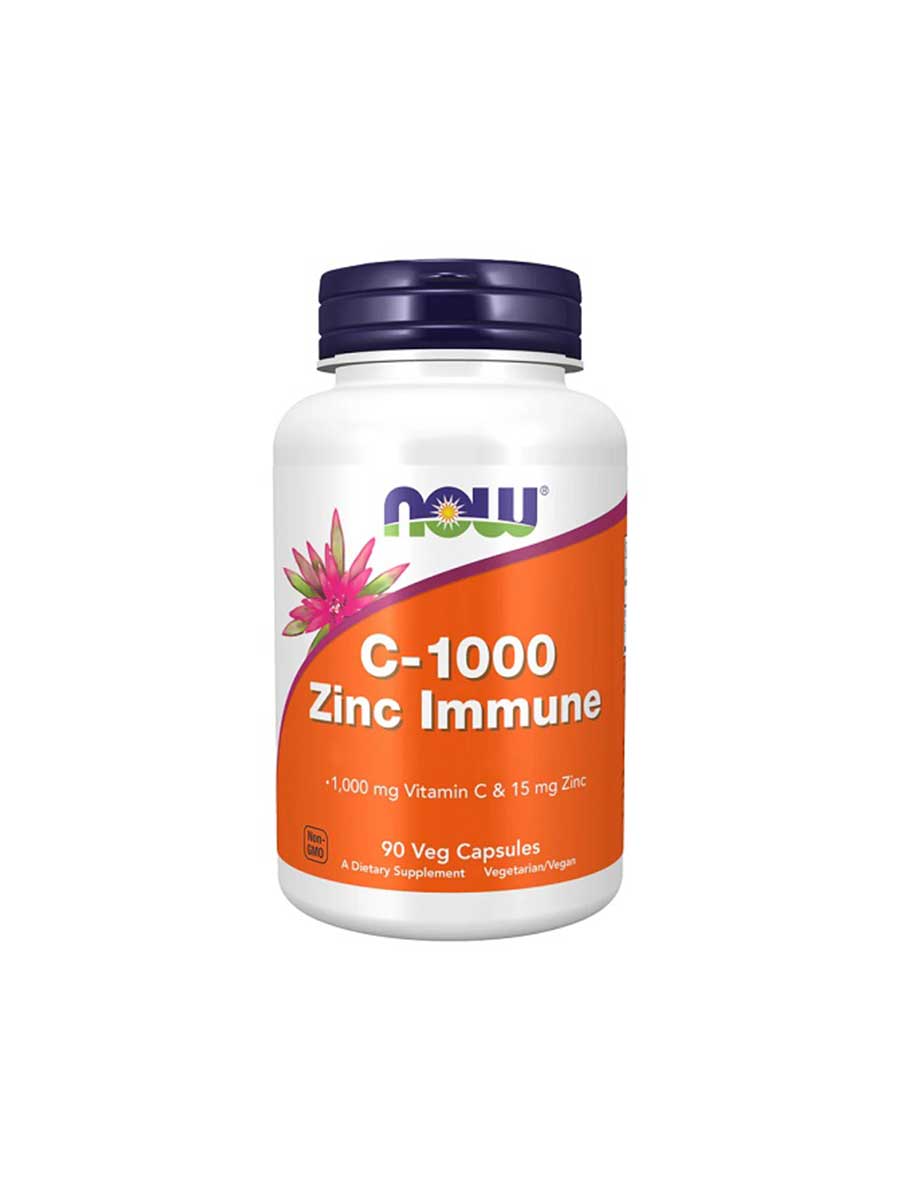 ویتامین-سی-1000و-زینک-ناو-(90عددی)-Now-C-1000-Zinc-Immune ویتامین سی 1000و زینک ناو (90عددی) | Now C 1000 Zinc Immune