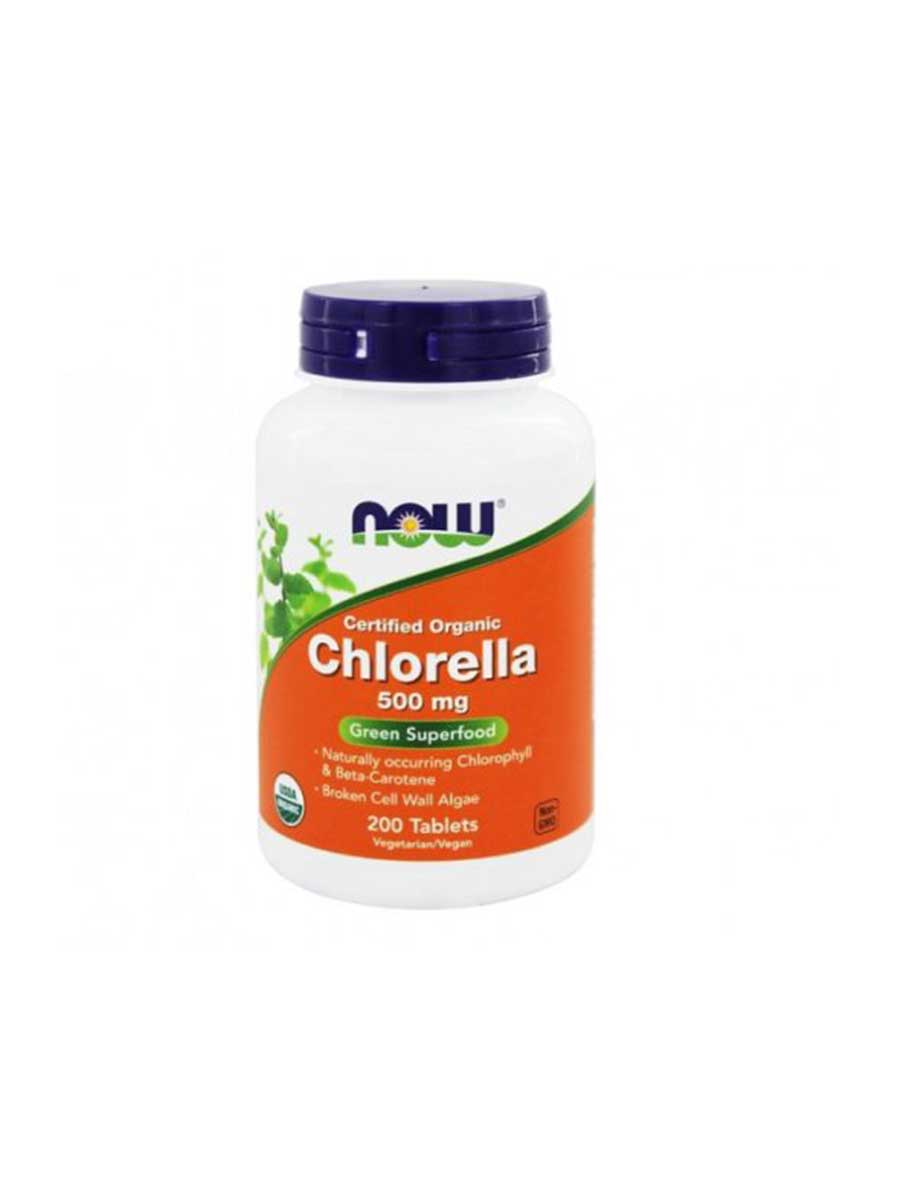 کلرلا-رگانیک-ناو-500-میلی-گرم-(200-عددی)--NOW-Foods-Organic-Chlorella کلرلا ارگانیک ناو 500 میلی گرم (200 عددی) | NOW Foods Organic Chlorella