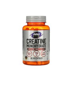 کپسول کراتین مونوهیدرات ناو (120عددی) | NOW Creatine Monohydraat