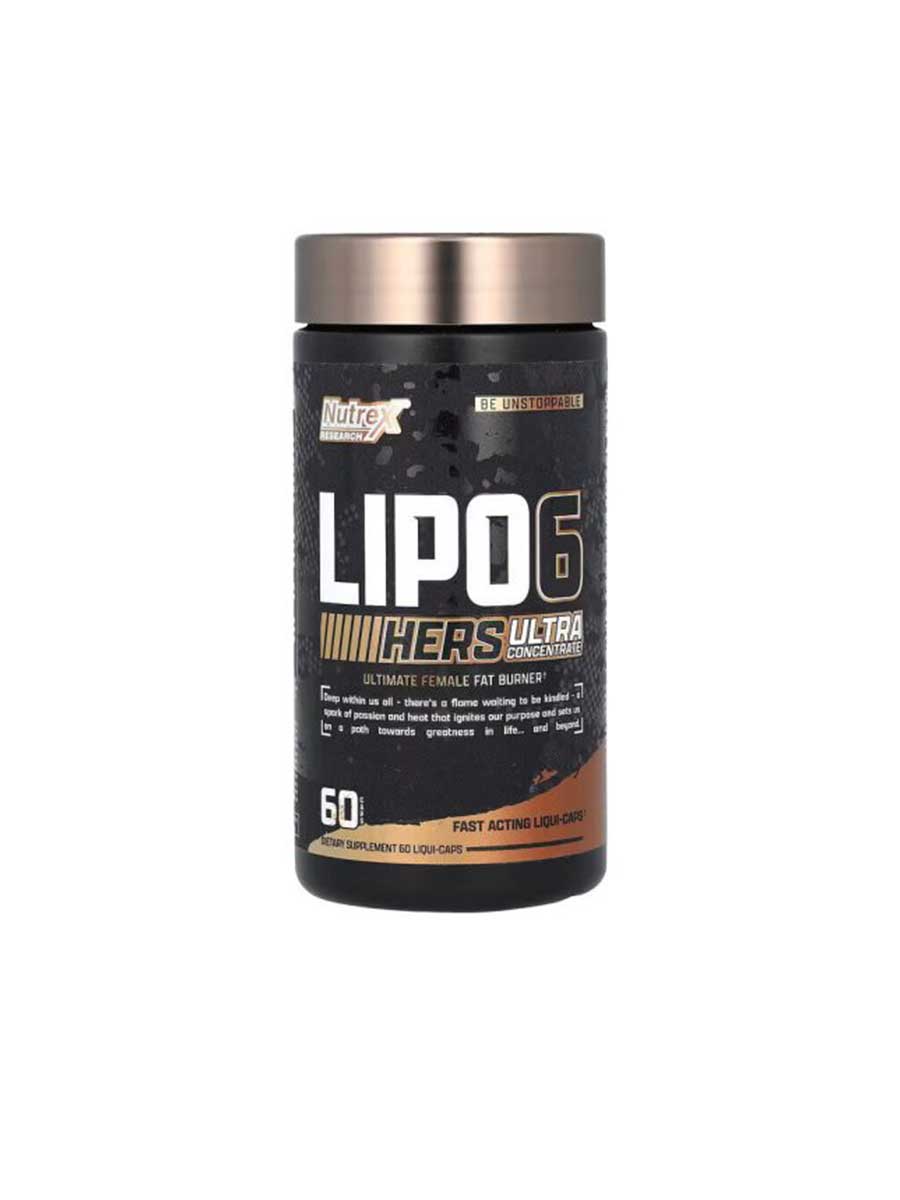 چربی سوز زنانه لیپو6 هرز Nutrex LIPO-6 BLACK HERS