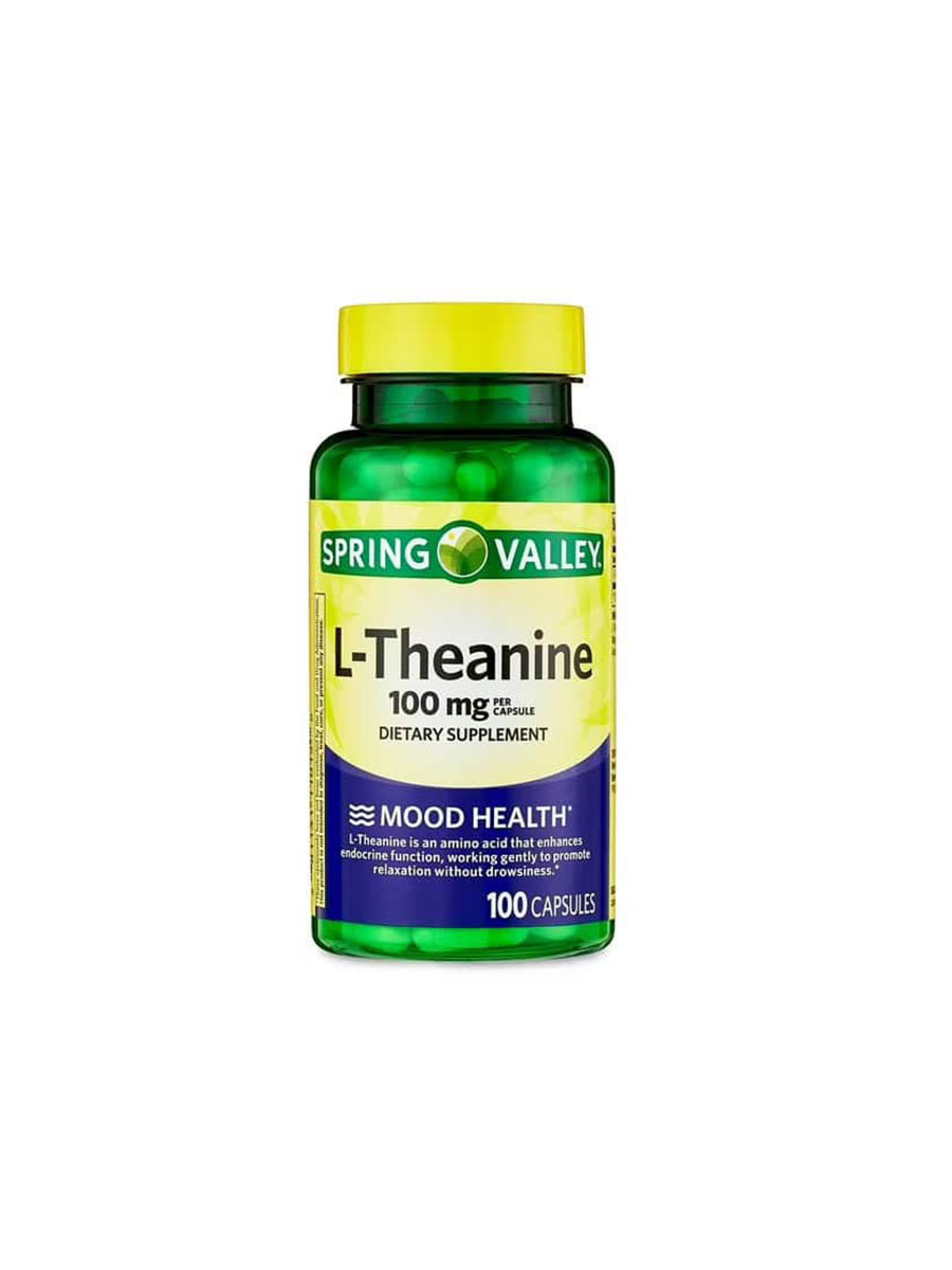 ال-تیانین-اسپرینگ-والی-100-عددی-Spring-Valley-L-Theanine-100-mg ال تیانین اسپرینگ والی (100عددی) | spring valley l theanine