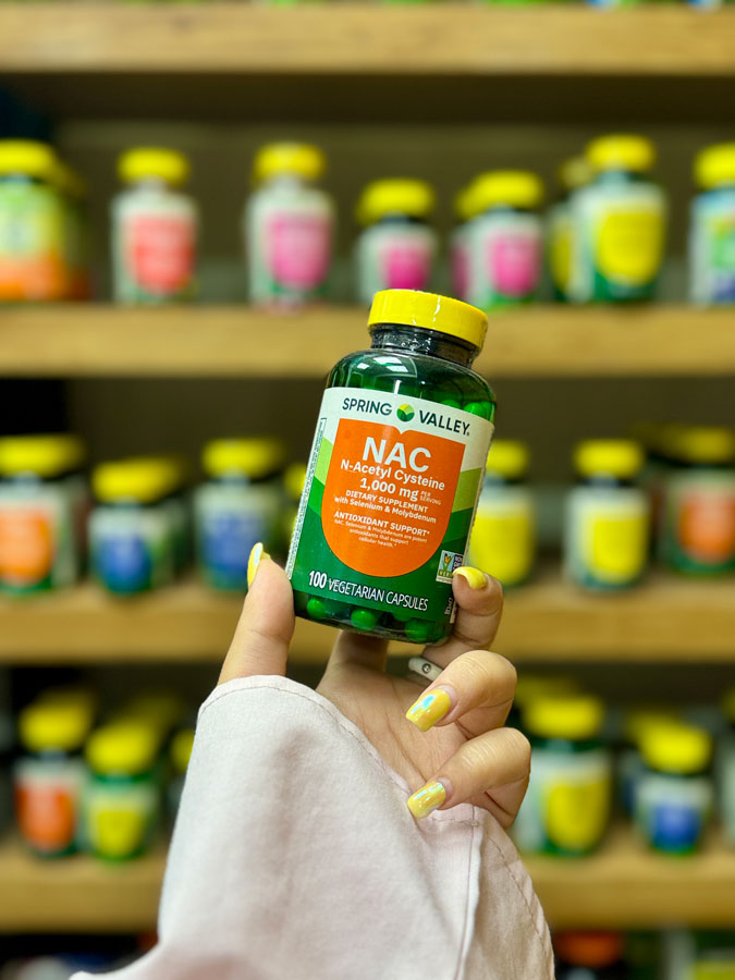 ان-استیل-سیستئین-اسپرینگ-والیووو ان استیل ال سیستئین اسپرینگ والی (100عددی) | Spring Valley NAC N Acetyl Cysteine