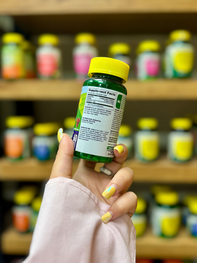 ملاتونین-کودکانه-اسپرینگ-والی- ملاتونین کودکان اسپرینگ والی (60عددی) | Spring Valley Kids Melatonin