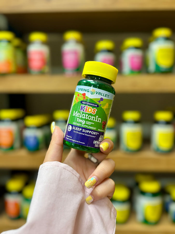 ملاتونین-کودکانه-اسپرینگ-والی. ملاتونین کودکان اسپرینگ والی (60عددی) | Spring Valley Kids Melatonin