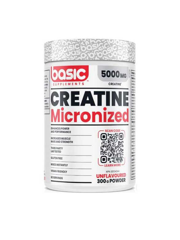 مکمل کراتین بیسیک میکرونایز شده (300g) | Basic Creatine