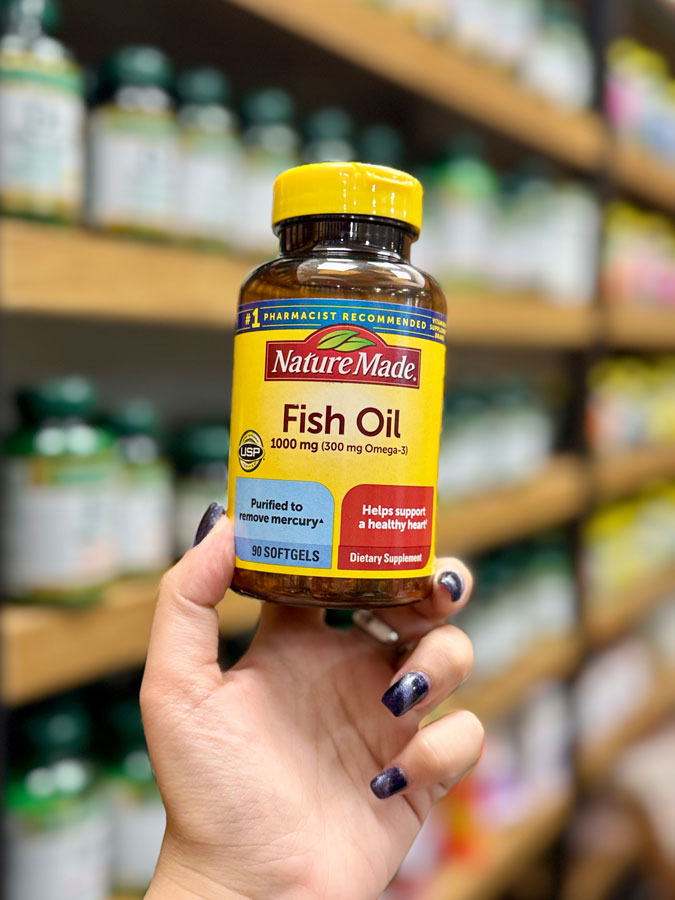 فیش اویل 1000 میلی گرم نیچرمید (90عددی) | NATURE MADE FISH OIL1000MG فیش اویل 1000 میلی گرم نیچرمید (90عددی) | NATURE MADE FISH OIL1000MG